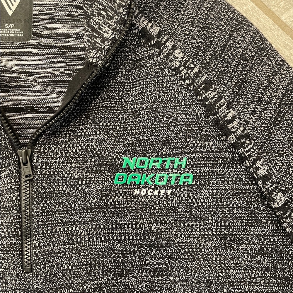 Women’s Black and Gray North Dakota Hockey sweater - Picture 2 of 3